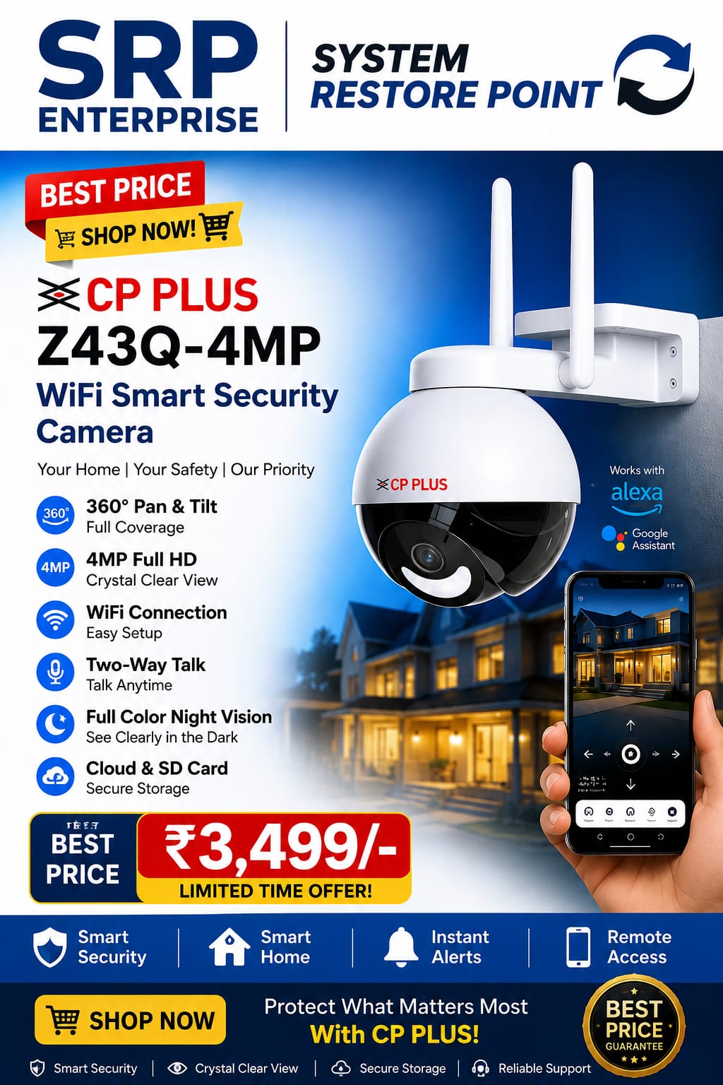 CP-PLUS Z43Q - 4MP